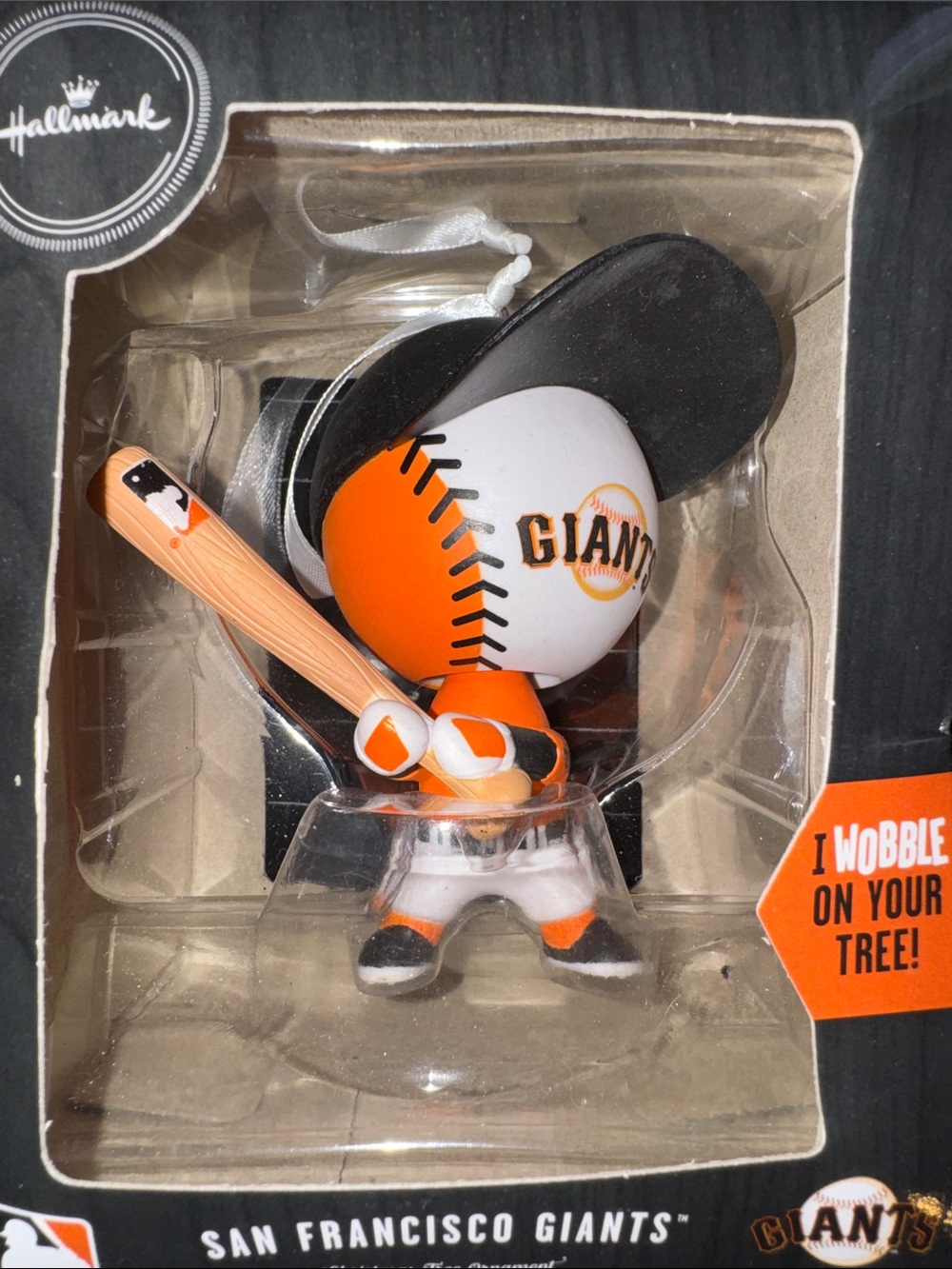 Hallmark San Francisco Giants Bobblehead Ornament - I wobble on ur tree 🌲